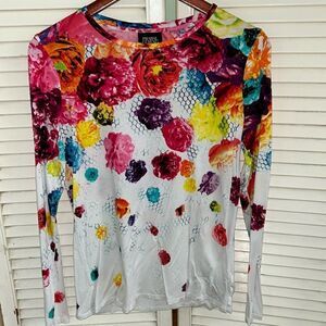 Prabal Gurung 🧑‍🎨 4Target🎯 Tattoo Flower 🌸 🌺 Pow💥er Shirt SOFT & Cool 😎